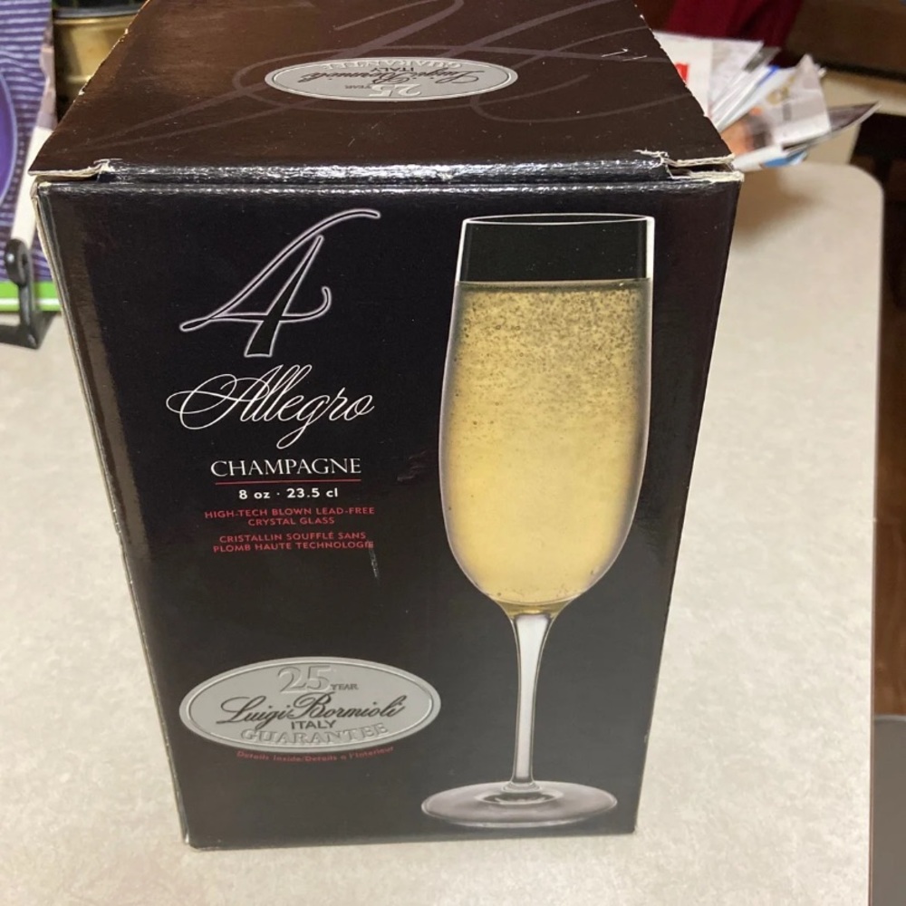 Set of 4 Allegro Champagne Glasses